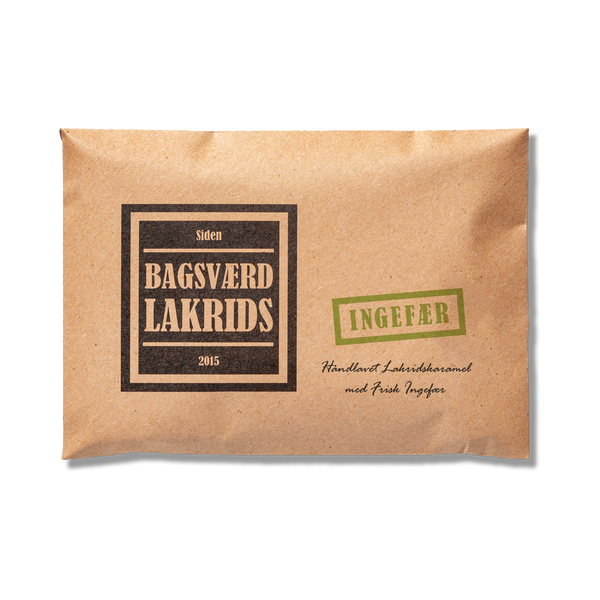 Lakkrísplata Engifer 160gr
