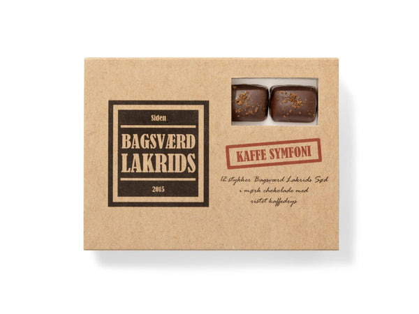 Lakkrís konfekt "Kaffe symfoni" 125gr