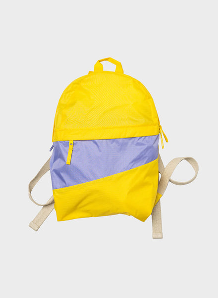Minni pakpokinn THE NEW FOLDABLE BACKPACK TV Yellow and Treble