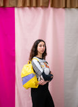 Minni pakpokinn THE NEW FOLDABLE BACKPACK TV Yellow and Treble