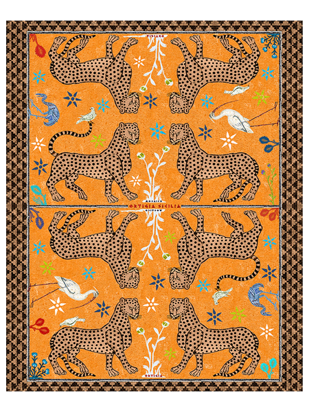 Pareo Mosaico Orange