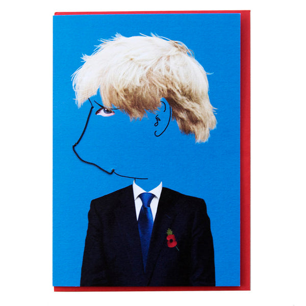 Boris greeting card