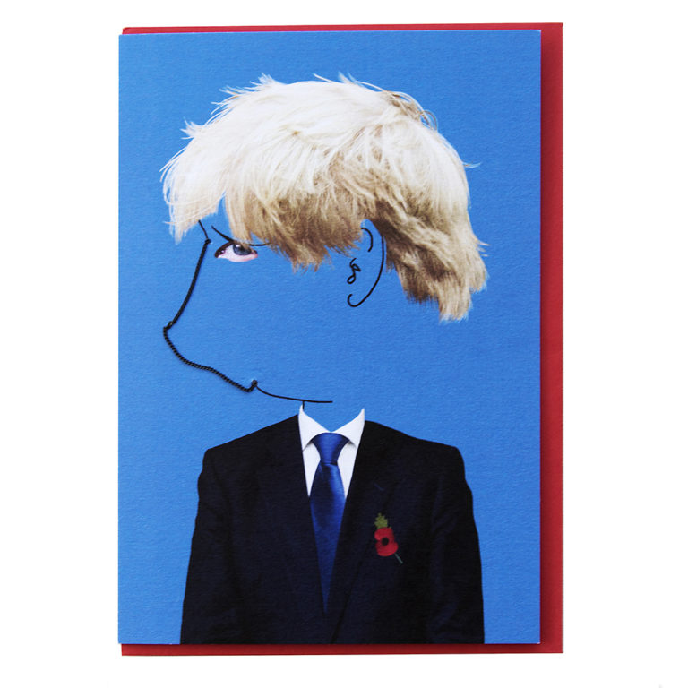 Boris greeting card