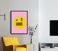 Emotions plakat 50X70 - Bleikt