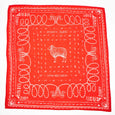 K&S Hálsklútur Bandana Rauður