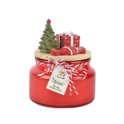 Ilmkerti með skrautloki minna