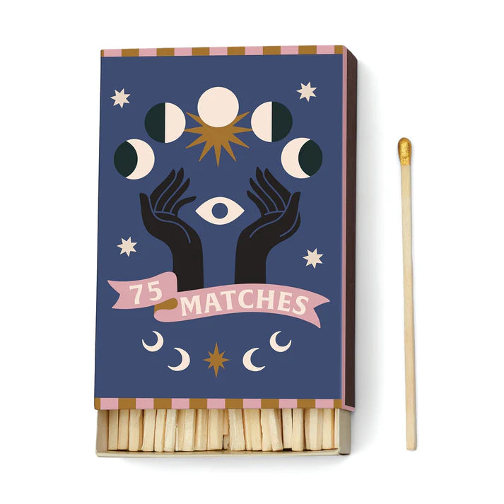 Adopo Boxed Matches "Moon" set of 75 matches