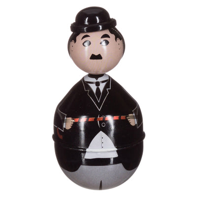 Chaplin roly poly tin