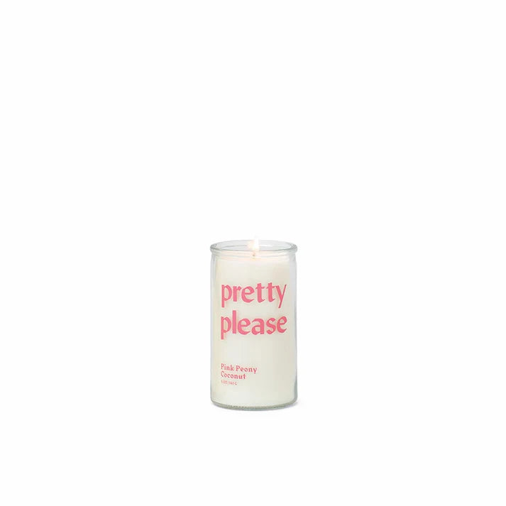 Spark Candle (141g) - Pretty Please - Pink Peony Coconut