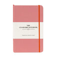 Stamford minnisbók - The Woven Cloth Notebook 17 X 23,5CM   (Blush) - Bleik