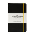 Stamford minnisbók - The Woven Cloth Notebook 17 X 23,5CM   (Noir) - Svört