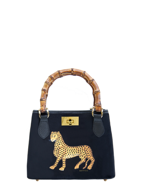 Flauel Bamboo veski svart