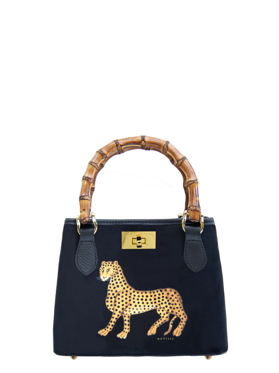 Flauel Bamboo veski svart