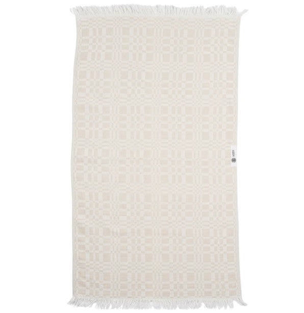 Stórt handklæði beis