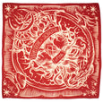 K&S Hálsklútur - Tré Bandana - Rauður