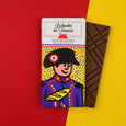 Napoleon - Mjólkursúkkulaði & hesillhnetur 41% - Handgert 100% lífrænt