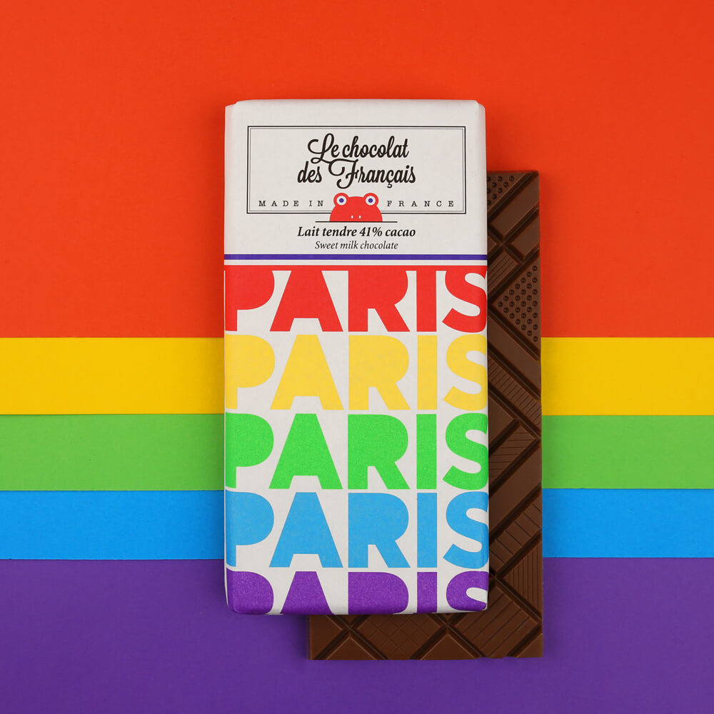 Paris multi / 80gr milk chocolate