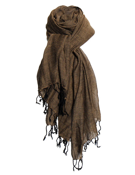 Síða khaki/svartur