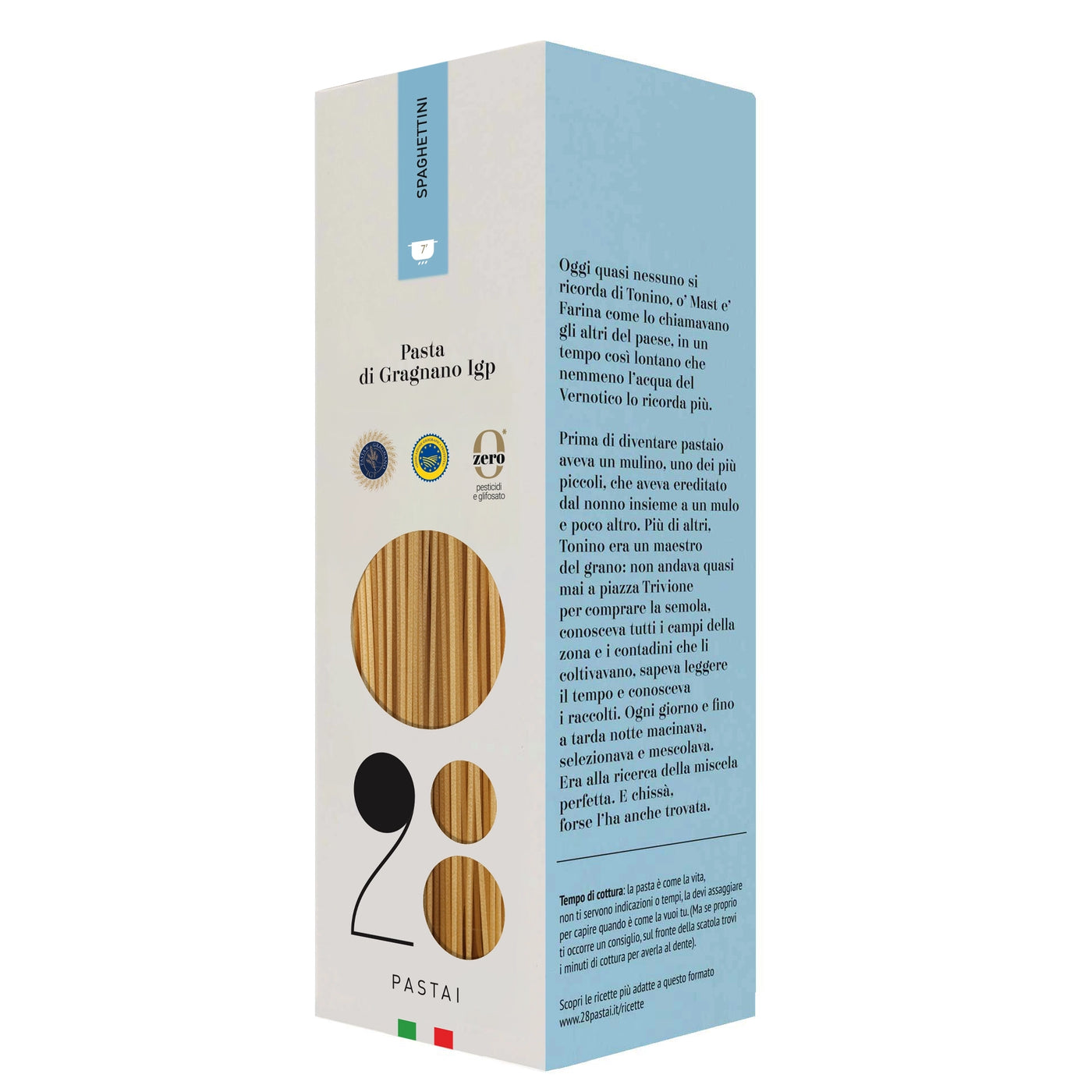 28 Pastai Gragnano PGI Pasta - Spaghettini, 500g