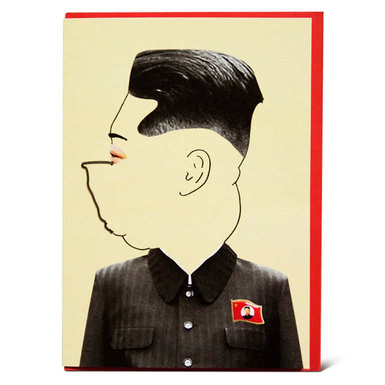 President Kim greeting card