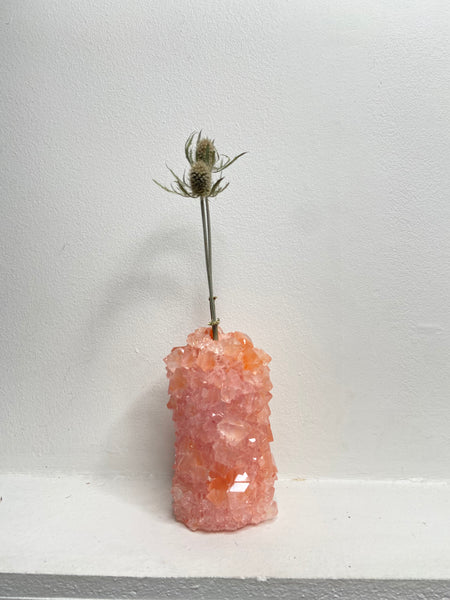Chrystal vase mini appelsínugulur no5